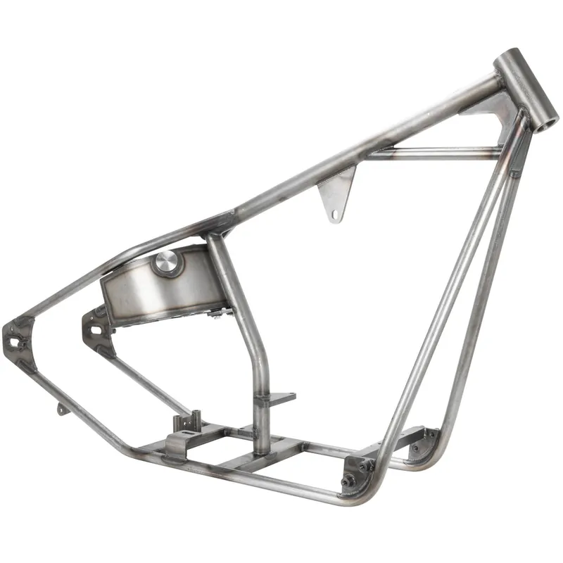 Factory Price Full Rigid Chopper Frame 1936-1999 Harley-Davidson Big Twin 5 Speed - 3" Up - Frisco Tank Mounts - Horseshoe Oil Tank