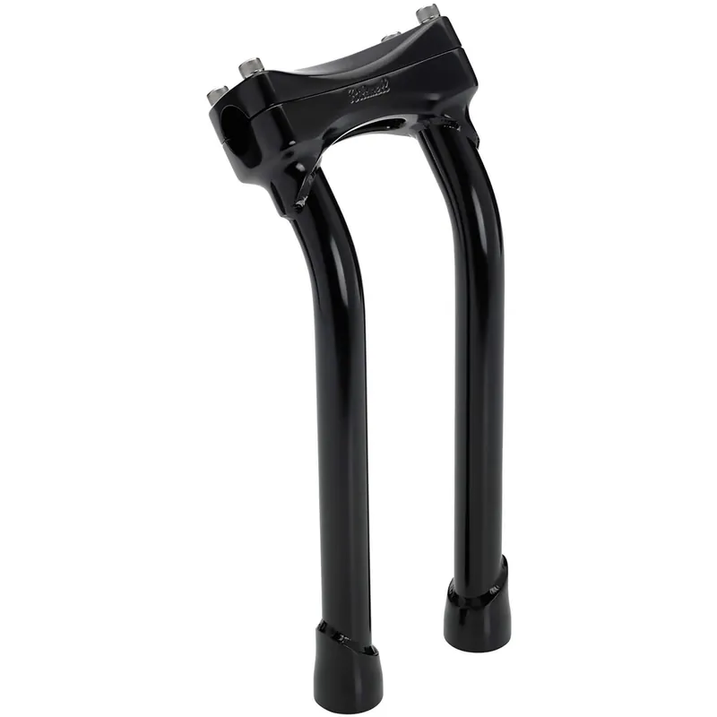 Authentic Murdock Pullback Risers - Black - 12 inch