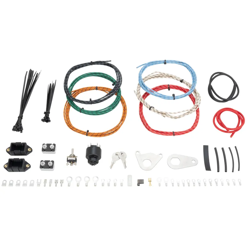 Builders Box Custom Wiring Harness Kit - Motorcycles With Points And After Market Electronic Ignitions One Day Deal