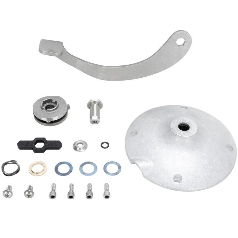 Warranty Included Derby Cover Foot Clutch Kit - Tumbled Cover - 1994-2003 Harley-Davidson Sportster