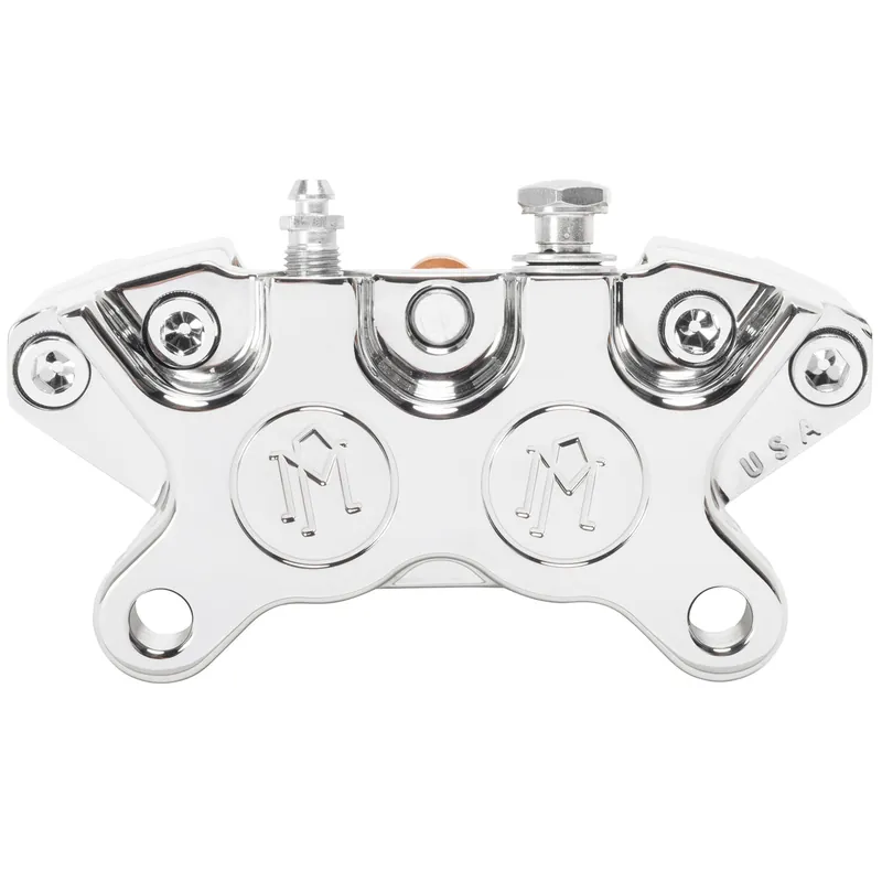Performance Machine Classic 4 Piston Brake Caliper - Chrome Reduced Price