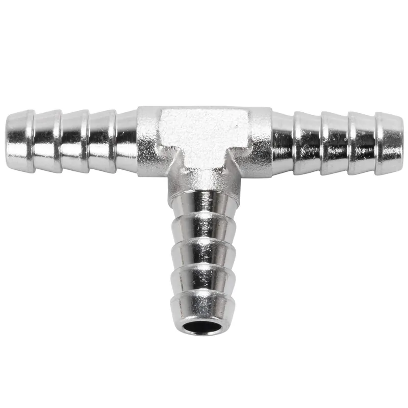 1/4 inch Hose Barb Tee - Chrome Time-Limited
