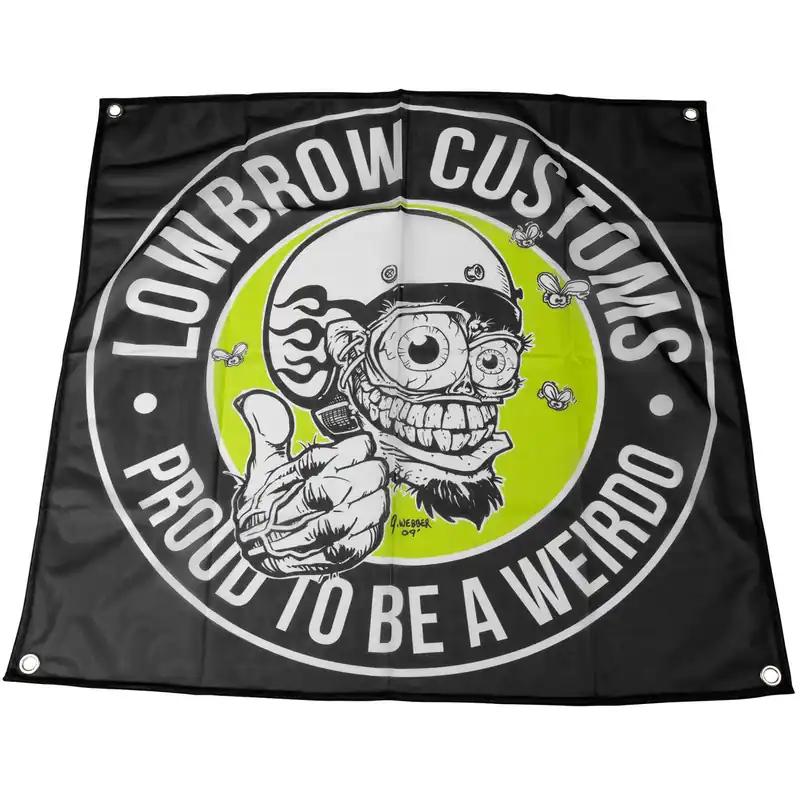 Lowbrow Customs Weirdo Flag Special Offer