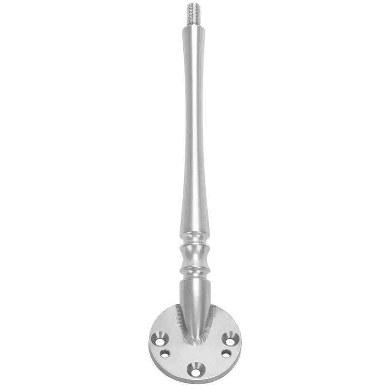 Stainless Steel Ratchet Top Shifter - Straight Up - Raw Low Price