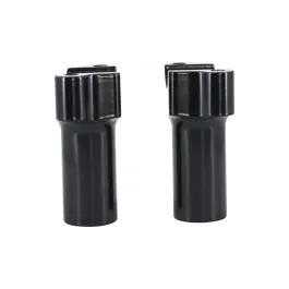 Chubbys Billet Risers 3.5" Gloss Black Straight Riser Set for Harley While Supplies Last