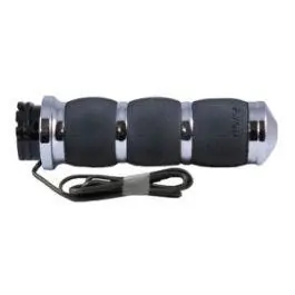 Affordable Avon Air Cushioned Chrome Heated Hand Grips for Harley Cable Models