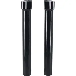 Chubby Billet 9.5" Straight Gloss Black Riser Set 4 Harley Special Discount