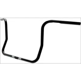 Secure Checkout Paul Yaffe 51530512BK Black 12" Rise 1" Classic Bagger Apes Handlebars 99-18 FL