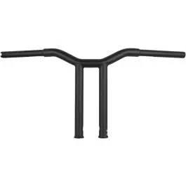 Burly Brand Matte Black Dominator Bars Straight 12 Rise Internal Wiring B12-6072SB Instant Buy
