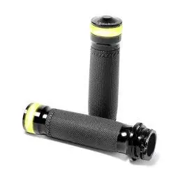 Must Have Performance Machine 0063-2101M-CH Contour LED Indicator Chrome 1" Cable Bar Grips