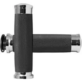 Price Drop Avon IN-TO-CC-85-CH Chrome Custom Contour Billet Grips Indian 18-20