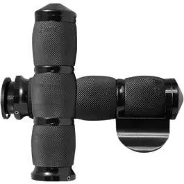 Avon Velvet Air Cushion Black 3 Ring w/ Throttle Boss Hand Grips Indian 18-20 Buy Online