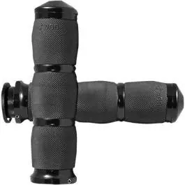 Avon IN-TO-AIR-90-AN Velvet Air Cushion Black 3 Ring Hand Grips Indian 18-20 Limited Edition