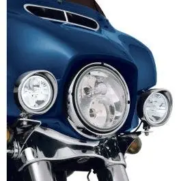 Show Chrome LED 3.5" Chrome Driving Passing Light Kits for Harley FLH/T 93-17 Clearance