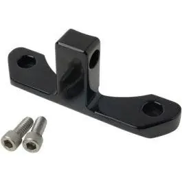 While Supplies Last Speed Merchant SM-075HBBLK Black Headlight Mount Bracket Harley Fat Bob M8 18-Up