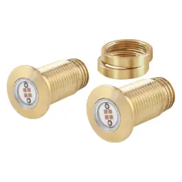 Bagger Nation Bag Lightning Bolts Brass Taillight Kit 4 Harley 18-23 Softails Order Now