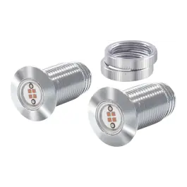 Bagger Nation Bag Lightning Bolts Silver Taillight Kit 4 Harley 18-23 Softails Factory Price