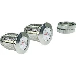 In Demand Bagger Nation Bag Thunder Bolts Chrome Taillight Kit 4 Harley 18-23 Softails