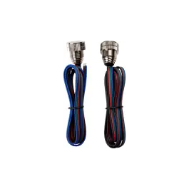 Paul Yaffe Bagger Nation Thunderbolt Chrome Taillights 4 Harley Clearance