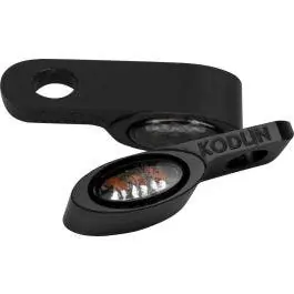 Kodlin Black Elypse Amber LED Turn Signals Universal 12V Harley & Custom Express Delivery