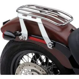 Cobra 602-2510 Chrome Detachable Solo Luggage Rack Harley M8 Softail 18-Up Big Sale