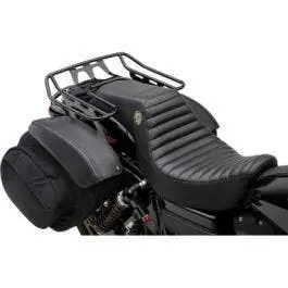 High Quality Cobra 602-2631B Black Big Ass Racks Detachable Luggage Carrier 91-17 Dyna