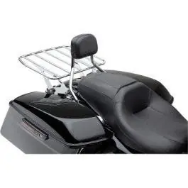 Special Offer Cobra 602-2800 Chrome Big Ass Racks Detachable Flat Luggage Harley FLH 09-20