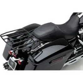 Cobra 602-2800B Black Big Ass Racks Detachable Flat Luggage Harley FLH 09-20 Genuine