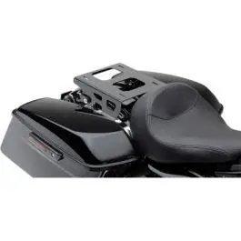 Cobra 602-2704B Black Solo Detachable Tour Pack Mount Kit Harley FLH/T 14-20 Fresh Stock