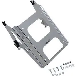 Secure Checkout Cobra 602-2701 Chrome Two Up Detachable Tour Pack Mount Kit Harley FLH/T 09-13