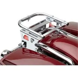 Exclusive Cobra 602-2700 Chrome Two Up Detachable Tour Pack Mount Kit Harley FLH/T 97-08