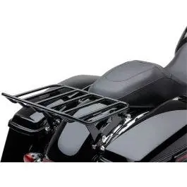 High Quality Cobra 602-2616B Black Big Ass Racks Detachable Luggage Carrier Harley FLH 09-20