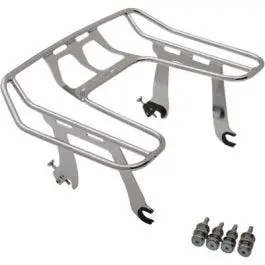 Cobra 602-2615 Chrome Big Ass Racks Detachable Luggage Carrier 18-20 Softail Luxury