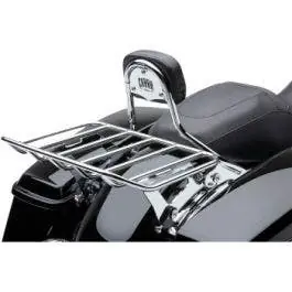 Seasonal Sale Cobra 602-2601 Chrome Big Ass Detachable Luggage Rack Harley FLH/T 97-08