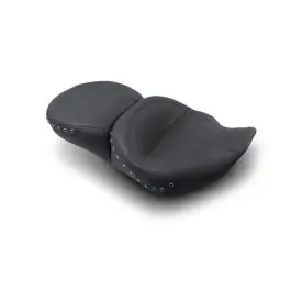Mustang 75577 Wide Touring Black Studded Seat for Harley Street Glide FLHR 97-07 Instant Buy