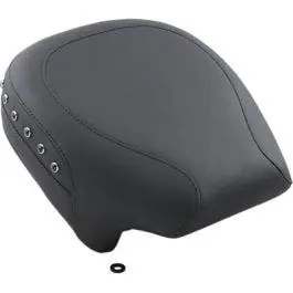 Mustang 75579 Smooth Black Studded Rear Passenger PillonSeat Harley FLH 97-22 Final Sale