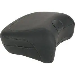 Mustang 79110 Black Vintage Recessed Rear Passenger Pillon Pad Seat Harley 97-20 Modern