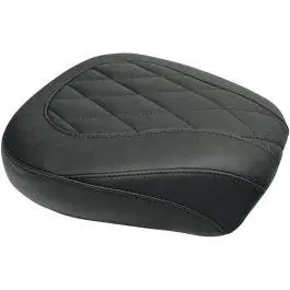 Fresh Stock Mustang 76695 Diamond Stitch Wide Low Tripper Rear Seat for Harley Touring 97-23