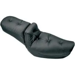 Luxury Mustang 75532 Regal Duke Pillow 1 Piece 2 up Seat Harley Dyna FXD 96-03
