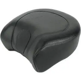 Grab Now Mustang 79139 Black Vintage Wide Recessed Rear Seat for Harley Dyna FXD 96-03