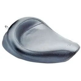 New Arrival Mustang 76107 Black Vintage Driver Solo Seat for Harley Dyna Models 06-17