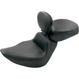 Mustang 79535 Sport Vintage Rear Seat Recessed Harley Softail 06-10 FXST 07-17 FLST Trending
