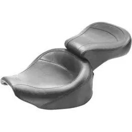 Limited Edition Mustang 75736 Black Vintage Style 2 Up Wide Seat for Harley FXR 82-94 & 99-00