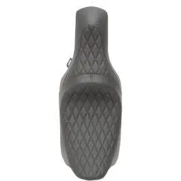 Drag Specialties Black Diamond Stitch Caballero 2-up Seat for Harley FLH/T 08-23 Super Sale
