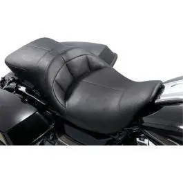 High Quality Danny Gray TourIST 2-Up Air Touring Black Vinyl Seat for Harley FLH/T 08-23