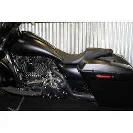 Price Drop Paul Yaffe Stretched Tank 2-Up Seat For 03-07 Harley FLH Danny Gray STK07