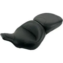Limited Offer Mustang 75449 Smooth Style No Studs One Piece Ultra Touring Seat 97-07 FLHT FLTR