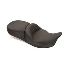 Mustang Seats 79538 Super Touring Black Vintage Style Seat Harley Touring 08-23 Same Day Shipping