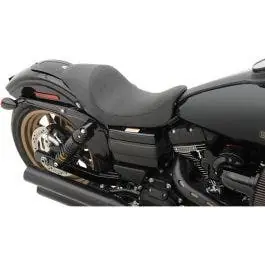 Drag Specialties Solo 3/4 Solo Solar Reflective Style Seat for Harley Dyna FXD 06-17 Premium