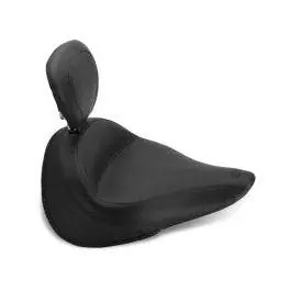 Mustang 79832 Wide Vintage Solo Driver Seat with Driver Backrest for Yamaha Bolt 13-14 Free Returns